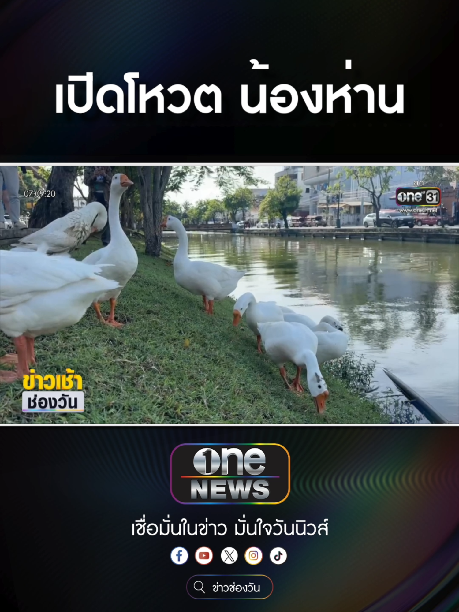 เปิดโหวต น้องห่านคูเมือง ได้อยู่ต่อหรือพอแค่นี้    #ข่าวช่องวัน #ข่าวtiktok #สํานักข่าววันนิวส์ #one31news #ข่าวเช้าช่องวัน  #เบนโตะเผ็ด #เบนโตะอร่อยเด็ดเผ็ดให้โลกจำ