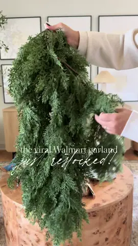 The viral Walmart garland just restocked! It sold out within hours last time. Direct link: https://mavely.app.link/e/uoiY3d8wbWb or shop on my Ltk. #walmartfinds #christmas #garland 