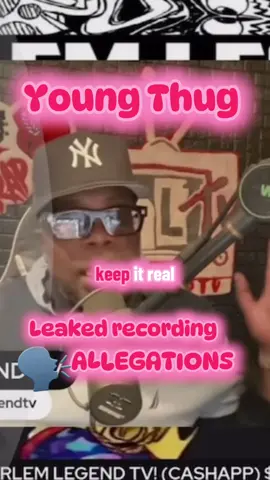 Young thug leaked audio of new allegations #foryoupage #youngthug #explorepage #gunna 