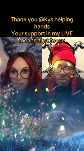 kys helping hands, thank you for the incredible support in my LIVE! I will keep creating better LIVE content!@kys helping hands #tiktoklive #livehighlights #livegift #meteorshower #handhearts 