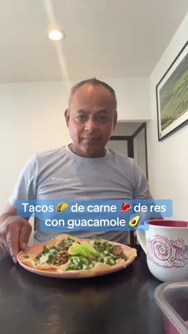 TACOS 🌮 DE CARNE 🥩 DE RES Y GUACAMOLE 🥑 #Foodie #paratiiiiiiiiiiiiiiiiiiiiiiiiiiiiiii #restaurant #antojitosmexicanos #vyf♥️👈🏼  😋🌶️🫡