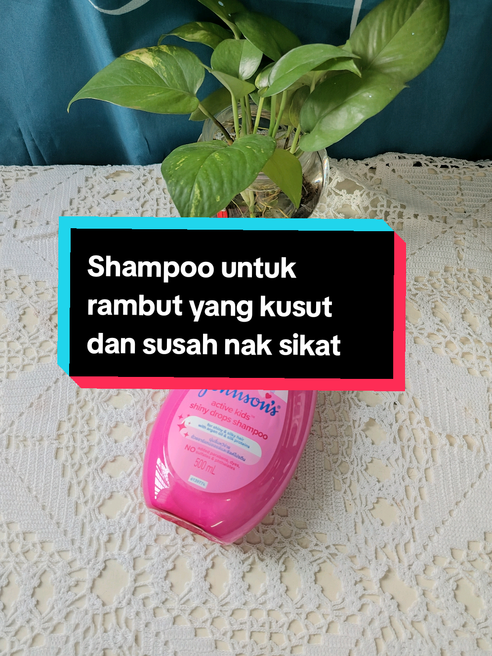 Paling best nya shampoo ni wangi 🫧 #jonsonsbaby #syampuanak #tearfreeshampoo #johnsonshampoo 