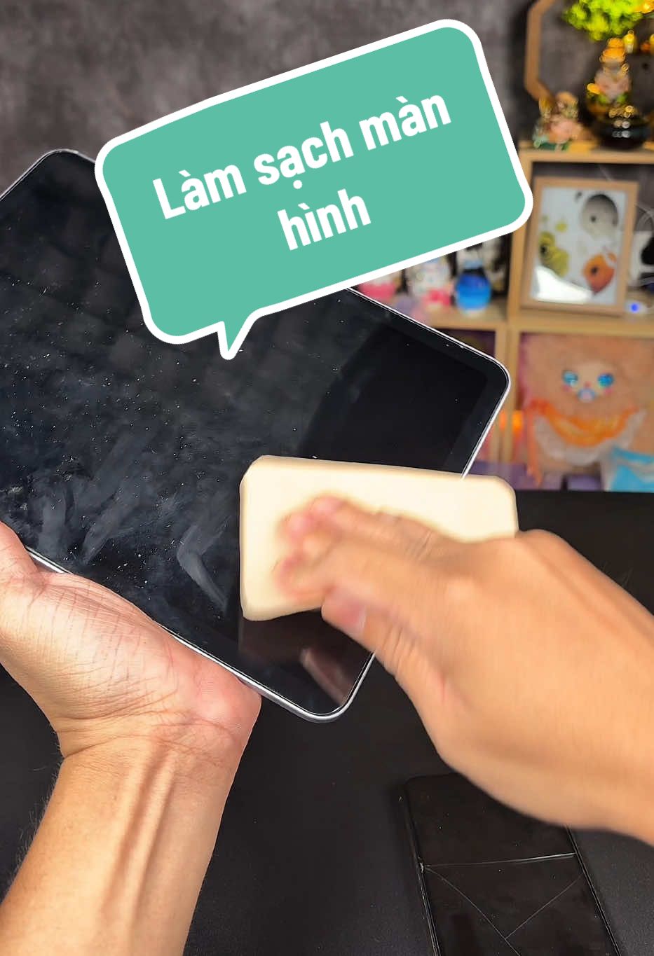 Miếng da cừu lau ống kính màn hình cực sạch #dacuulaulens #lamsachongkinh #phucphephonreview 