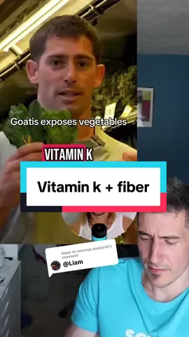 Replying to @nemanja.aladzic42 thanks @Sarah Ballantyne, PhD for helping out with this one. Glad @Santa Cruz Medicinals can at least agree with me on fiber 😁 #fiber #vitamink #vitamink2 #vegetables 