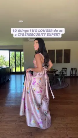 10 things I NO LONGER do as a CYBERSECURITY EXPERT 1. Hand out my real birthday, name, phone number etc online 2. Create online accounts I don’t need 3. Post vacation pics while I’m still away 4. Believe free Wi-Fi or apps is actually free 5. Save my logins in Notes or browsers 6. Use my mom’s maiden name for security questions 7. Assume software updates are optional 8. Plug my phone into random chargers 9. Think hackers “aren’t interested in me” 10. Overshare personal details on social media Follow for more all the tips
