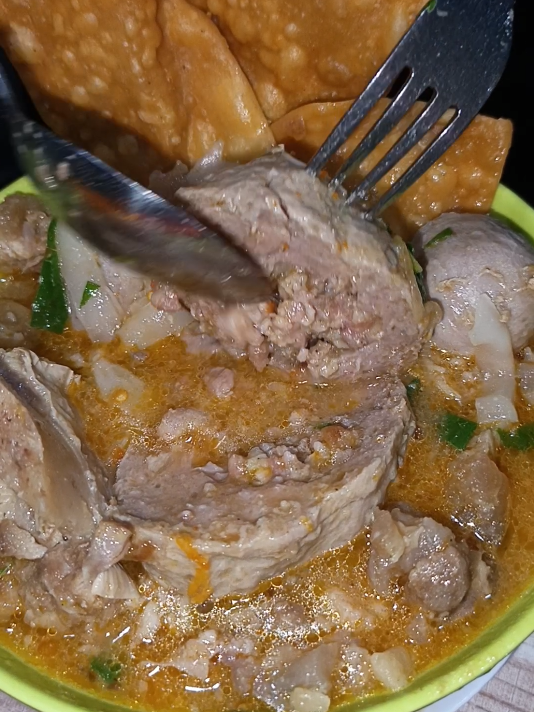 bakso daging cincang #bakso #baksoviral #baksosamrat #baksopedas #baksosolo 