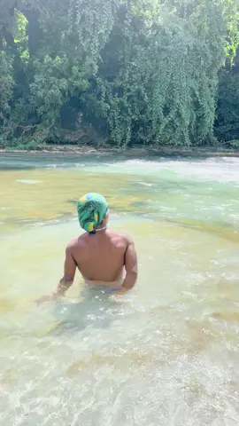 always a good time by the river🏊🏾‍♂️🌳  #nature #grounding #gaia #river #spirituality 