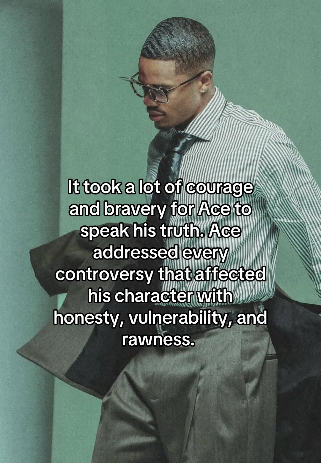 While I don’t necessarily agree that this should have been discussed in the interview….since it affects others (Olandria and Nic) and could have been addressed privately….I also understand the importance of staying true to ourselves and our experiences. Ace was portrayed as a villain, and he came forward to clear his name and share his side of the story, in that he gave his honest opinion on thoughts on what transpired. At the end of the day, our voices are all we have when the public is controlling the narrative of who we are. Ace used his voice and that took courage, strength and bravery not many have. @Ace♠️  #aceloveisland #aceandchelley #chellace 
