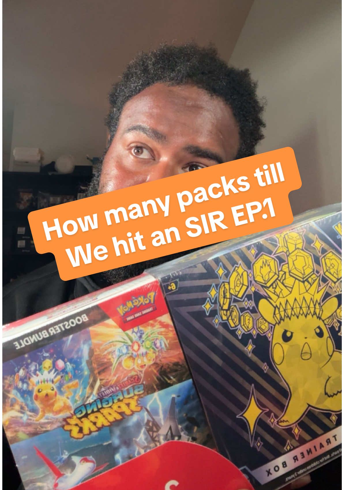 As most of you know I have the worst luck opening packs for myself, but constantly pull you guys the best! So I decided to see how long it’d take me too actually get a good hit!  #pokemon #pokemoncardsopening #pokémon #pokemontiktok #pokemoncommunity 