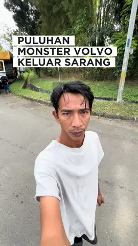 MONSTER VOLVO KELUAR#volvo #truckmaniaindonesia 