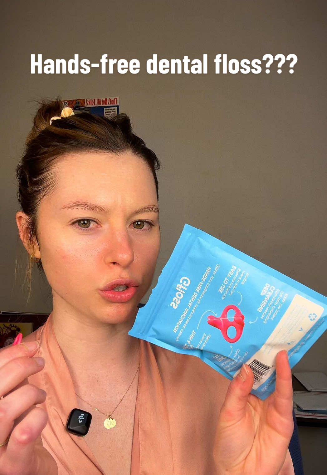 @Gfloss reciew! I’d love to see a tutorial of some kind on the packaging next 😄 I think that would be so helpful for customers like me who struggle with the technique! Let me know if I am missing a step or anything and I will happily give it another shot 🙏 #floss #dentalhygiene #dentalcare #review 