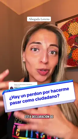 Replying to @Mariesther Rosales ¿Hay un perdón por haberme declarado como ciudadano?  Abogada Lorena (844) 37- RIVAS /(844) 377-4287 #abogadalorena #rivasyasociados #inmigración #perdon #empoderandoinmigrantes 