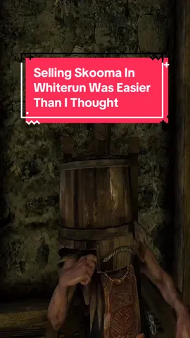 The people of Skyrim can’t get enough of the Cyrodiilic dirty sprite #brotron #skyrim #skooma #theelderscrolls #videogames 