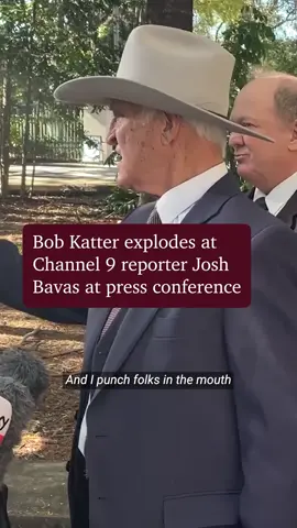 Maverick MP Bob Katter has threatened to punch a TV reporter and branded him racist after being asked a question about his Lebanese heritage 😬 “Don’t say that because that irritates me, and I punch blokes in the mouth for saying that