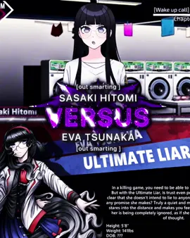 Eva Tsunaka vs Sasaki Hitomi #edit #fyp #projectedensgarden #tetrodanganronpa #fanganronpa 