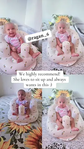 Highly recommend getting if your baby loves sitting up 🩷 @EKEPE_official @CozyPicks  #EKEPE #babyseat #babytoys #inflatablebabyseat #babygifts#CapCut 