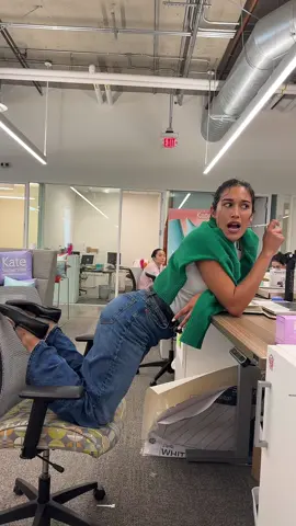 pov: you have standing desks #officehumor #katesomerville 