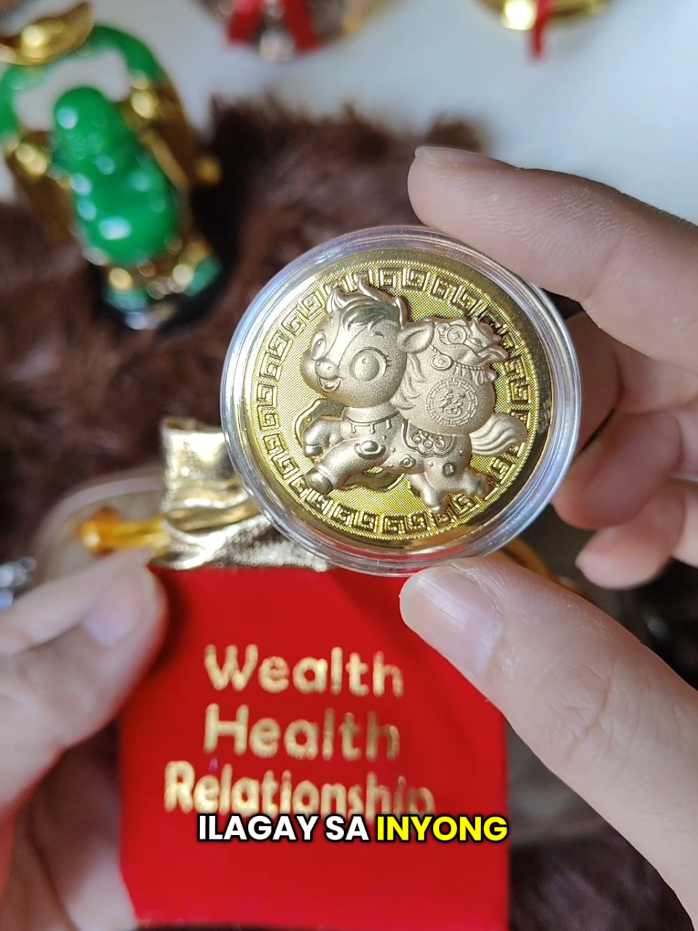 FENG SHUI HORSE GOLD COIN - 2026 LUCKY COIN #fengshui  #luckycoin #goldcoin #pampaswerte #luckycharm @ZIYANG.PH @ziyang.shop.ph 