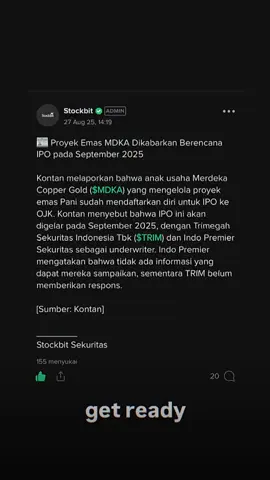 anak usaha MDKA guys, are u ready? #saham #sahamindonesia #sahampemula 