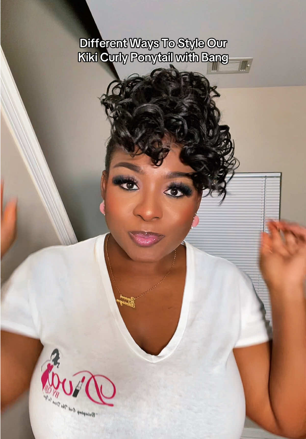 Different Ways to Style Our Kiki Curly Ponytail. Available to order on our TikTok Shop. P:S- Kindly note that what you see is what you GET on our TikTok Shop. Also, Screen lighting can make hairs appear to be more shiny. Please don’t order if you’re not sure you will like the hair or look. This is Synthetic hair but it is soft and manageable. Thank you for understanding 🙏🏽☺️ #curlyponytail #naturalhairtiktok #tiktokmademebuyit #blackgirltiktok #hairstyleideas 