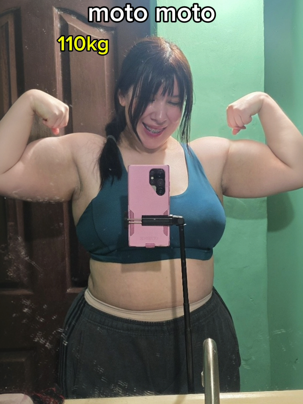 Para bajar el cereal #gymmotivation🏋️‍♀️ #muscle #weightlifting #gymgirlsoftiktok #progress 