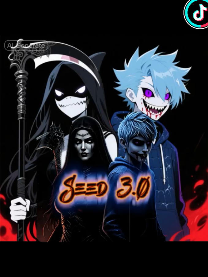 Any image, unlimited possibilities with Seed 3.0 #seed3.0 #CapCut #ai  #JackFrost & Lady #Death 