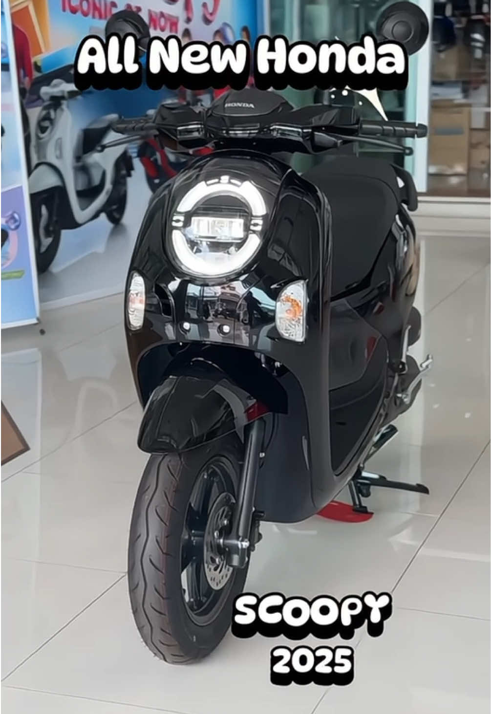 Scoopy 2025 สีดำ สวยเท่ 🖤✨ #scoopy #honda #รถมอเตอร์ไซค์ในร้อยเอ็ด #ทรัพย์เจริญมอเตอร์ #สกุ๊ปปี้ดิว่ะ 