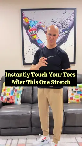 Instantly Touch Your Toes After This One Stretch!  #drmandell #health #stretch #healing