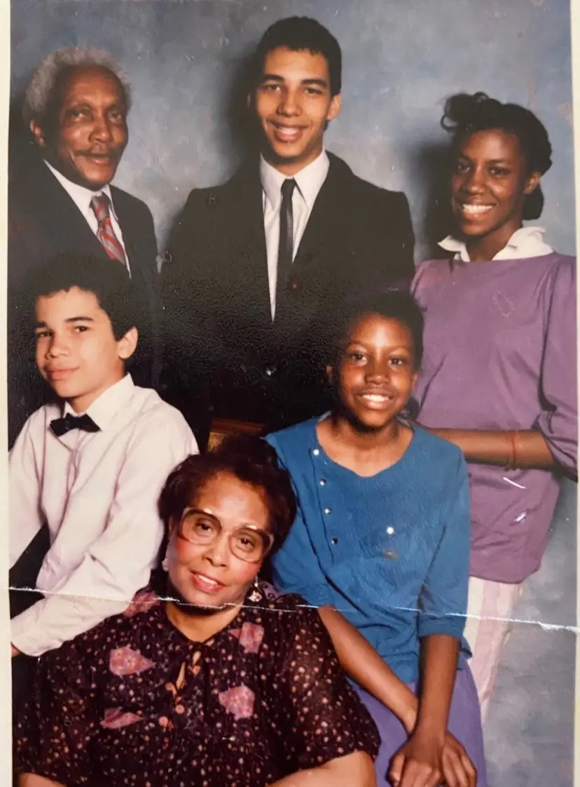 Growing up in the 70's was so sweet playing in the yaad🥰🥰 #childhood #simpletimes #grandparents #family 