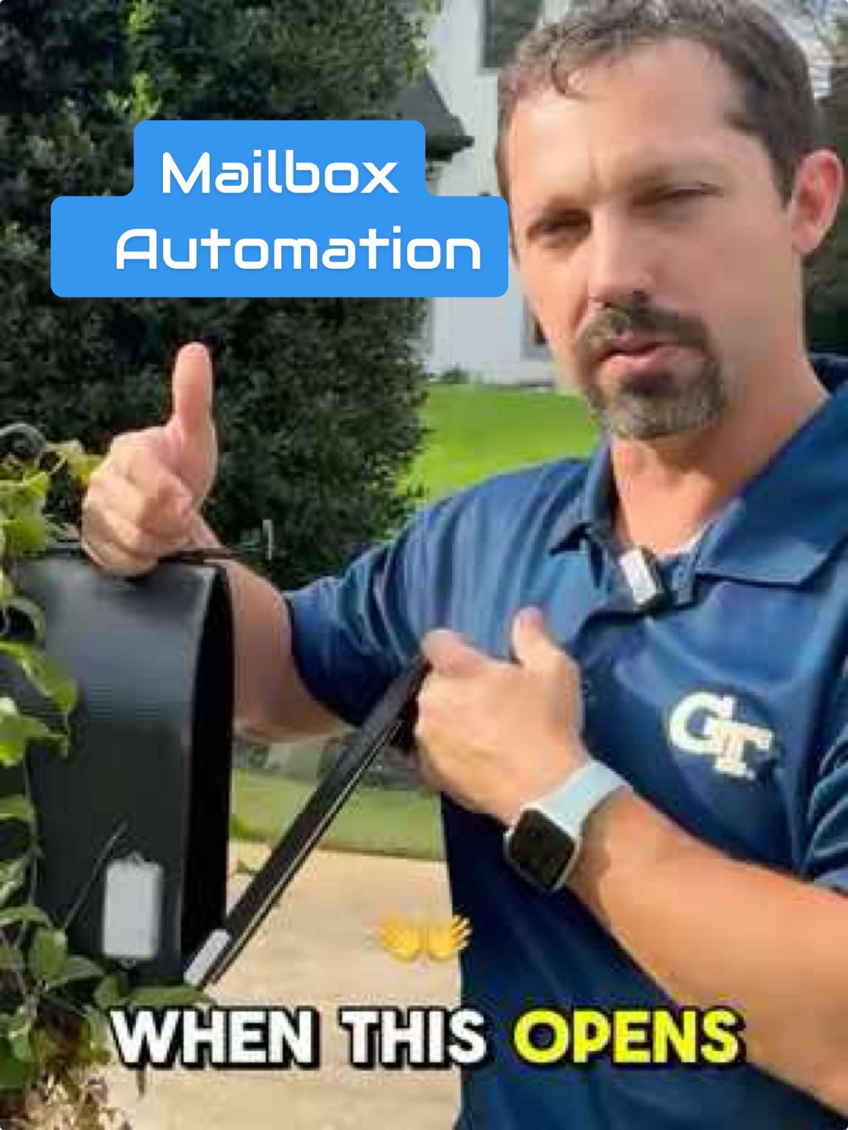 Home Assistant mail automation 📭🔔 #smarthome #homeassistant #technology #mail