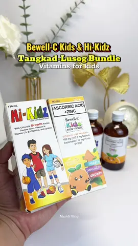 Tangkad-Lusog Bundle: Bewell- C & Hi Kidz , vitamins for kids 🍑 #bewellc #bewellckids #hikidz #tangkadlusogbundle #kidsvitamins 