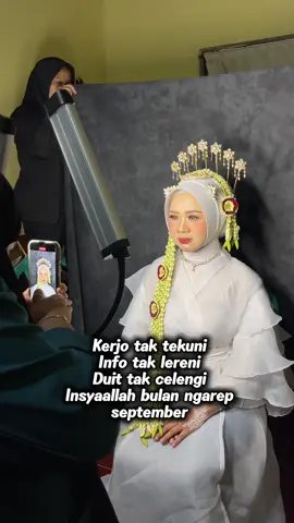 Kudu lewih rajin kerjone🥰💗 #azrinaanugrah #weddingdream #muawedding #makeupsidareja #fypシ゚viral #sidareja #wedding #muasidareja #makeupcilacap #gaunwedding #muahits #attirewedding 