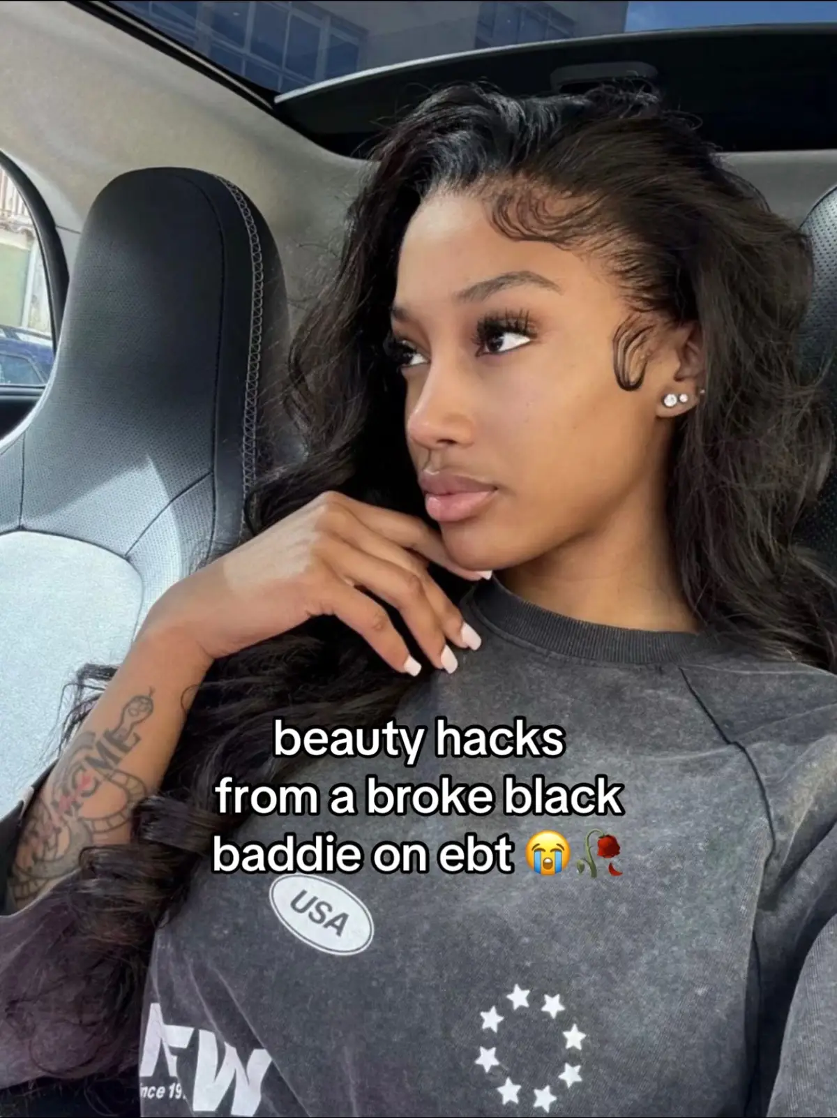 #blackgirltok #blackgirlhair #blackgirlmakeup #beautyhacks #glowuptips