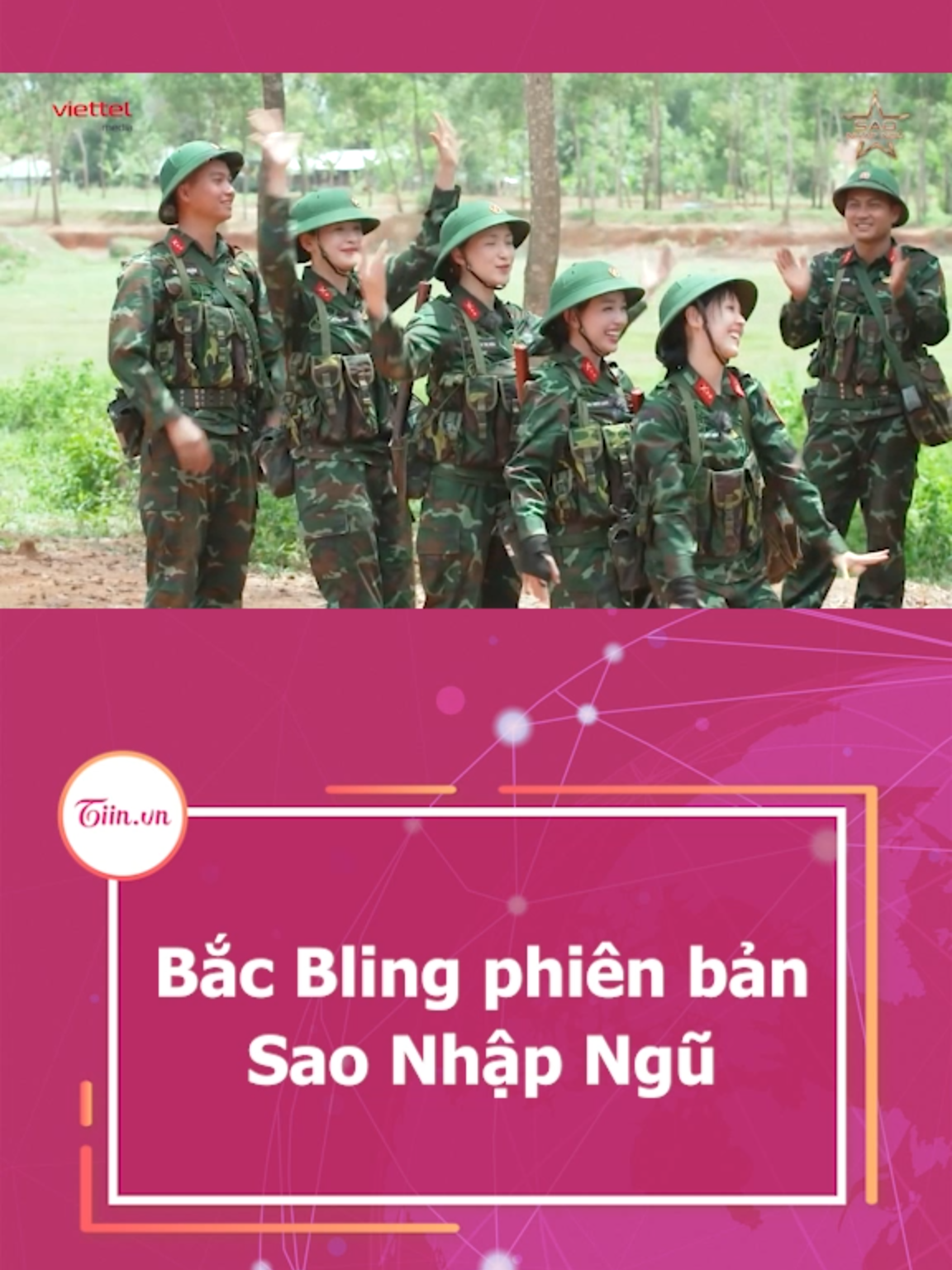 Bắc Bling phiên bản Sao Nhập Ngũ #tiinnews #saonhapngu2025 #saonhapngu #bacbling #hoaminzy
