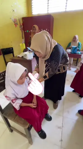 BIAS SD kelas 1 imunisasi campak💪🏻 #biassekolah #fypシ゚viral #fyp #viral #anaksekolah 