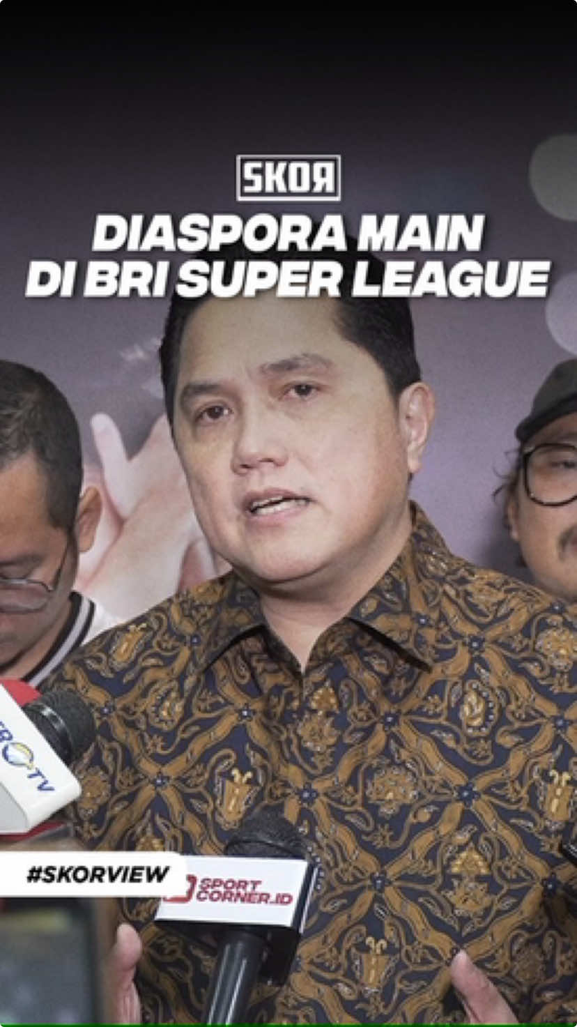 Erick Thohir memberikan tanggapan pasca Thom Haye resmi ke Persib Bandung #skorview #TimnasIndonesia 