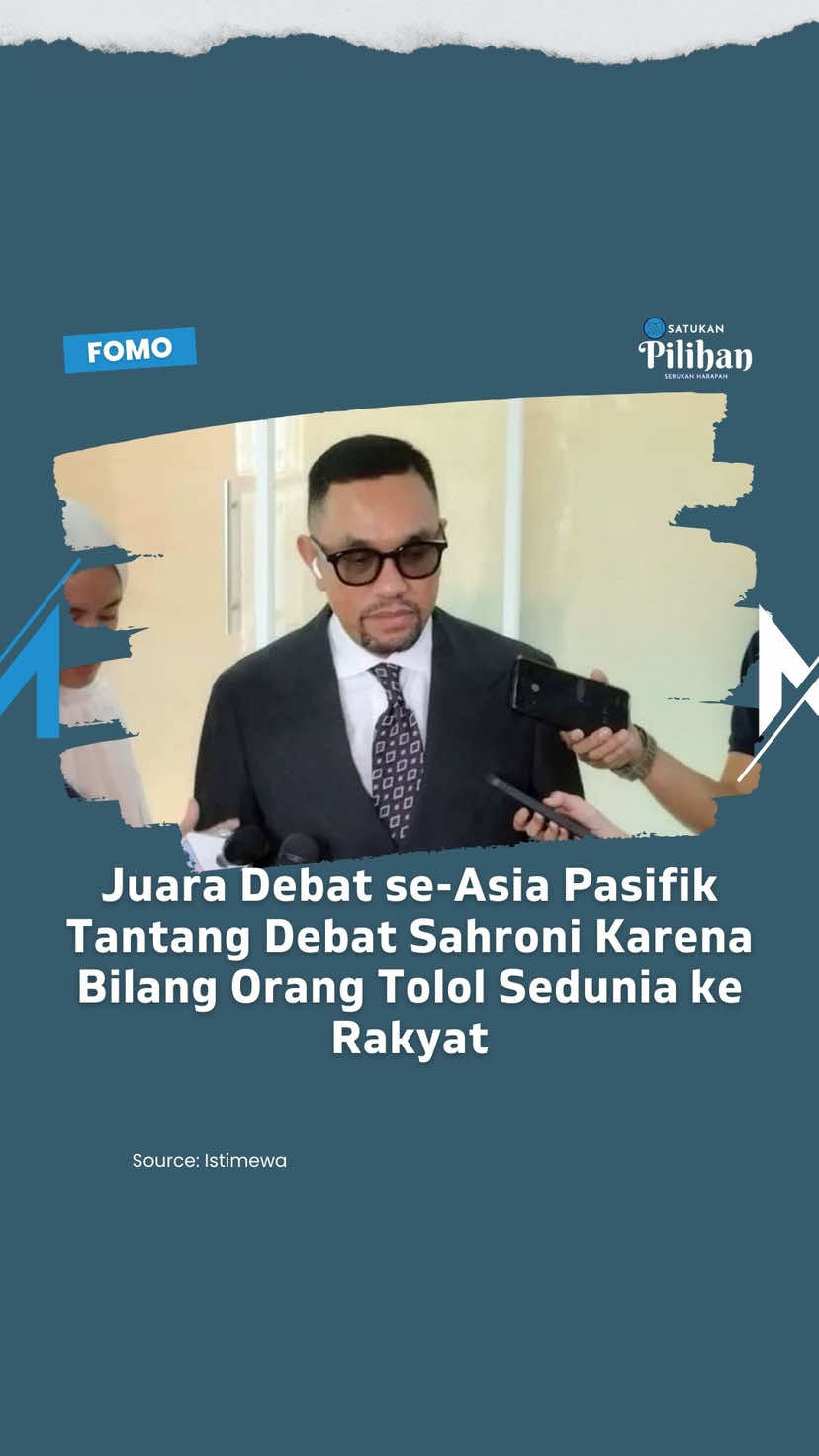Ahmad Sahroni ditantang debat. Karena nyebut soal orang tolol sedunia saat merespon wacana pembubaran DPR. #nasdem #dpr #sahroni #berita #korupsi 