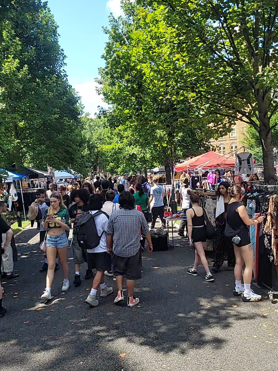 Monroe Park Swapmeet 💥💥 #vcu #richmond  #fypage  #swapmeet #rva 