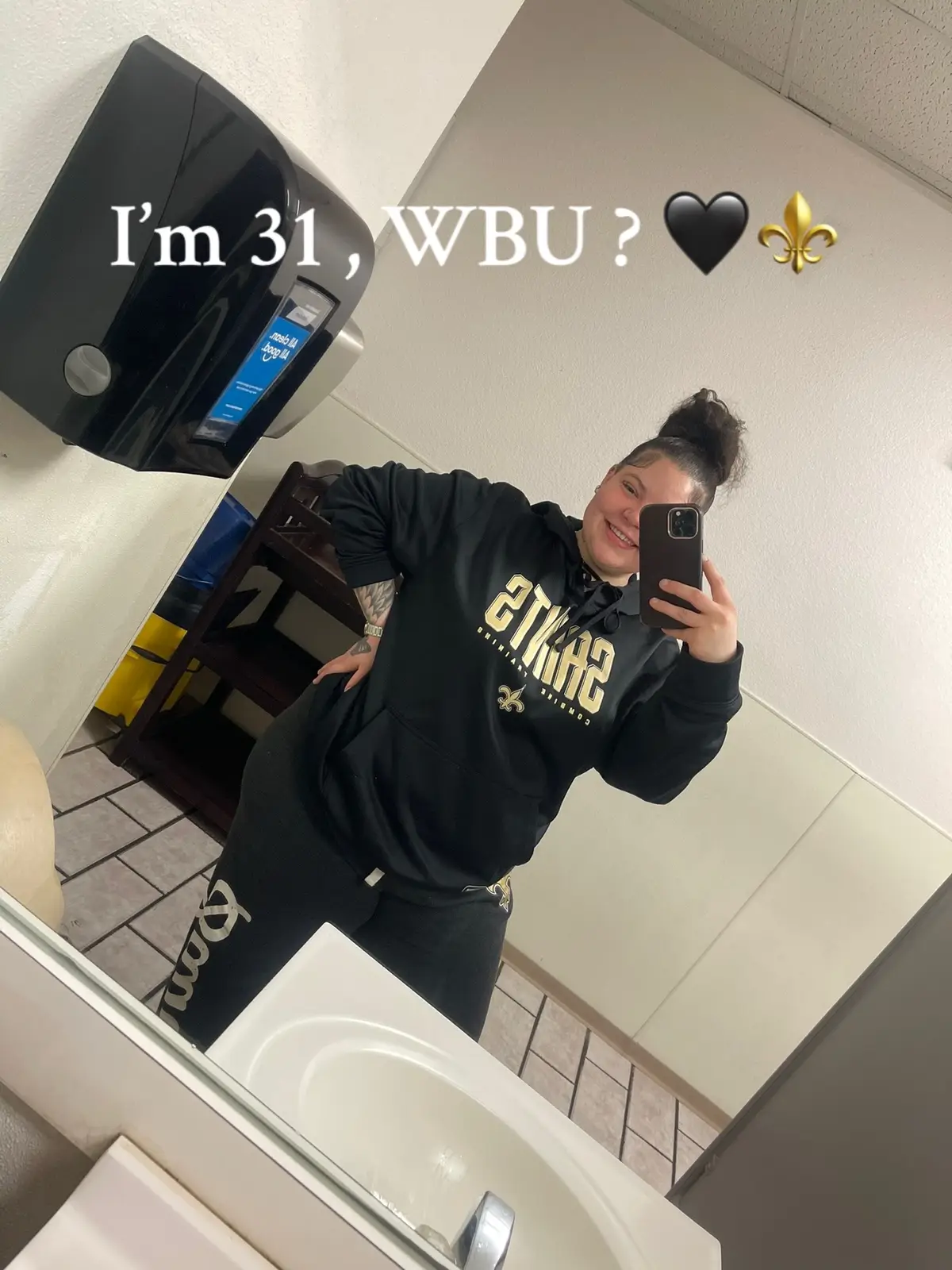 FOREVA MY TEAM ! I WILL FOREVA BLEED BLACK N GOLD ⚜️⚜️ #whodat #nflfootball #neworleans #motivation #football 