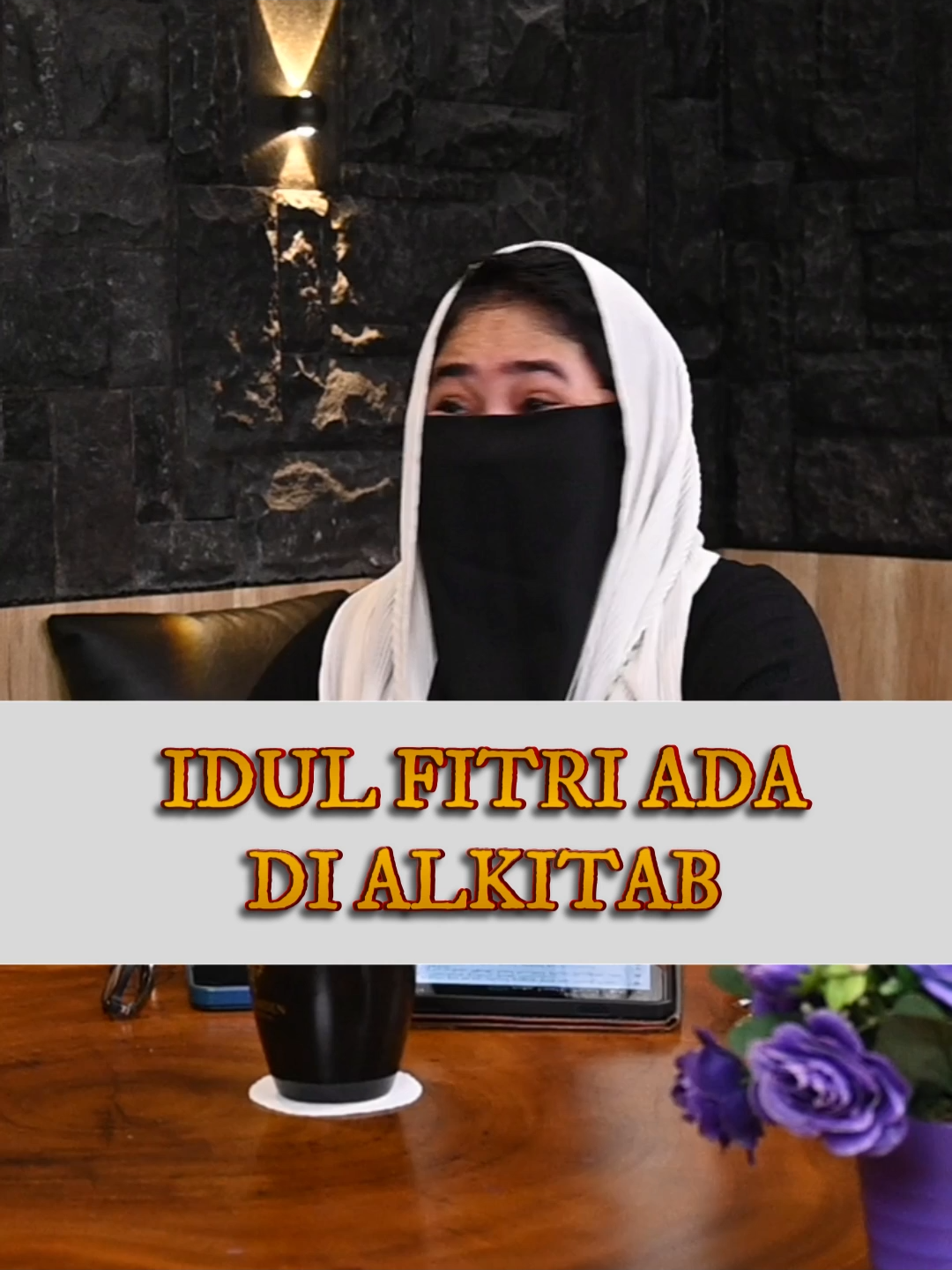 Idul fitri dicatat alkitab, alqur'an tidak! jangan mau dipanggil nasrani.  #eliamyronviral #tigahari #apologet #murtadin #fadillah
