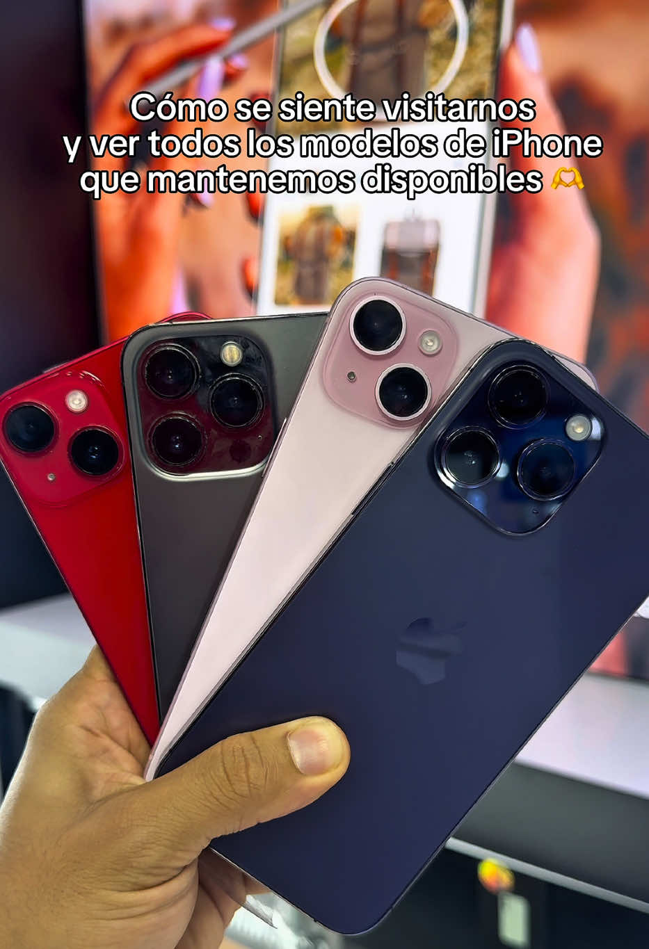 El iPhone que quieras lo tenemos en nuestra tienda 🙂‍↕️🔥 ✅ADQUIÉRELOS AL CONTADO O SOLO CON TU CÉDULA Y ABONO INICIAL (sujeto a verificación crediticia) 📍Centro comercial los pueblos, pasillo principal frente a Gemas Joyeros (letrero lila).  📲61471555 #iphonepanama #celularespanama 