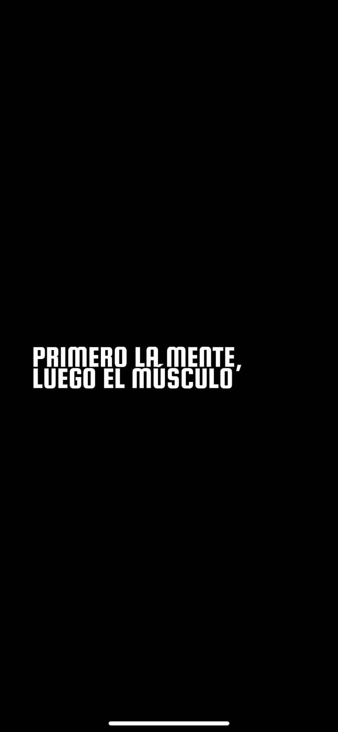 De nada sirve un físico enorme si tu mente es débil. ¿Quieres crecer de verdad? Empieza por seguirme… #mentalidad #gym #Fitness #musculo 