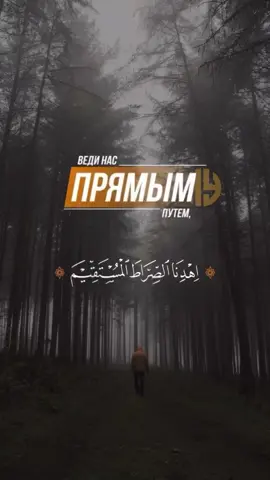 📖 “О Аллах, веди нас прямым путём и направляй нас”  📌 Может возникнуть вопрос: «Почему верующий должен постоянно просить направить его на прямой путь в молитвах и вне их, если он уже находится на прямом пути (то есть в Исламе)?  Не получается ли, что он просит о том, что уже имеет?»  Ответ на этот вопрос будет отрицательным. Ведь если бы у раба Аллаха не было нужды просить о наставлении днем и ночью, Всевышний Аллах не указал бы ему на это. Поистине, раб Аллаха в любое время и в любом положении нуждается в том, чтобы Аллах укрепил его на этом пути и сделал его непоколебимым на нем и постоянным в следовании ему. Раб не владеет силой, чтобы причинить себе добро или зло, кроме как по воле Аллаха, поэтому Аллах указал ему молить об этом, ведь счастлив тот, кому Аллах даровал успех посредством его просьб. Аллах гарантировал, что внемлет мольбе раба, особенно если тот в затруднительном положении или в нужде. ❗️О Аллах, сделай нас постоянными на этом пути и не дай нам свернуть с него. 🤲🏻#ты #прямойэфир 