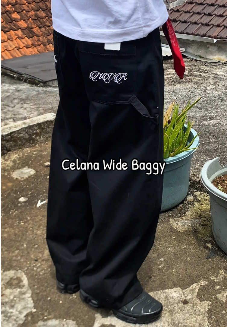 #celanabaggy #baggypants #hitam #gombrong #kalcer 