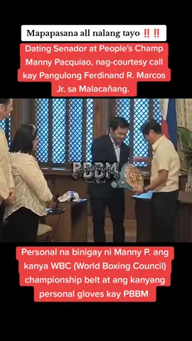 #mannypacquiao #creatorsearchinsights #BagongPilipinas #pbbmsupporter #fyp 