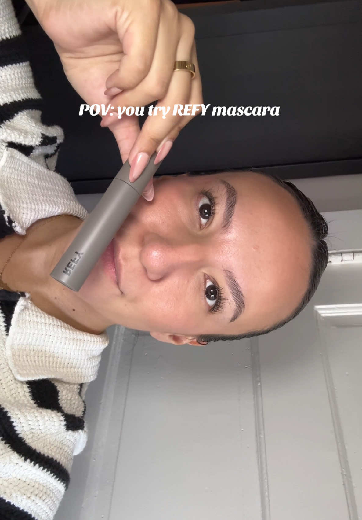OKKKKKKKK but the lashes @REFY #creatorsearchinsights #refymascara #refy #makeupmusthaves #beauty 