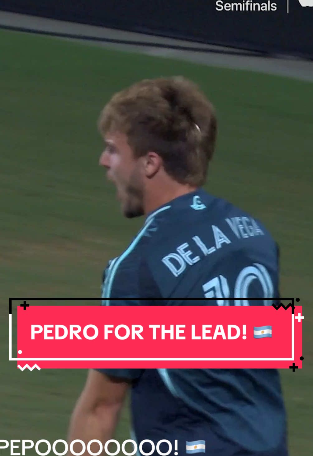 PEDRO CLEANS IT UP IN THE BOX FOR THE EARLY LEAD! 🫡 #fyp #MLS #soccertiktok #highlights #goals 