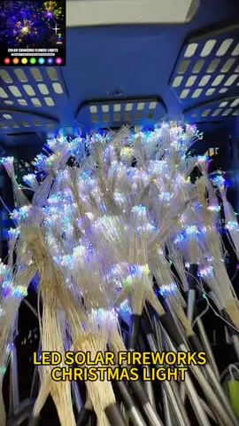Solar powered Christmas light.#christmaslights #solarchristmaslights #fireworkchristmaslight #christmaslight 