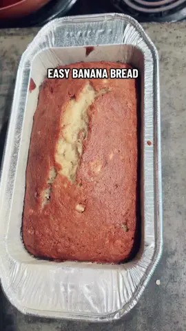 Homemade banana walnut bread. Easy peasy. Enjoy! #bananabread #EasyRecipe #banana #bread  