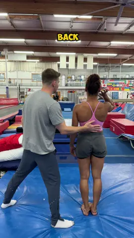 How to do a back tuck!😜 @Ian Gunther│Gymnastics Daily #coachmarz 